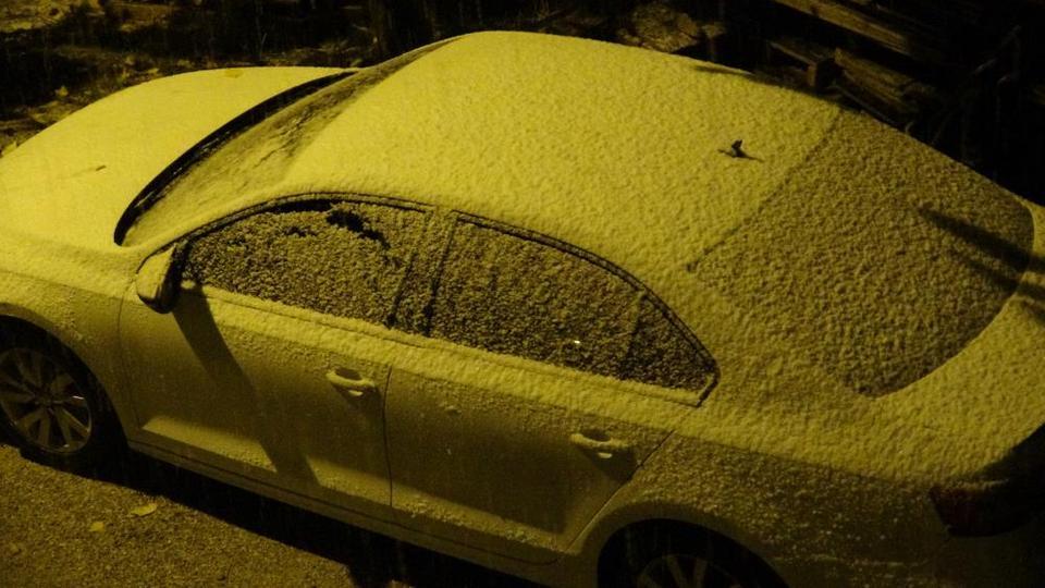 Mevsimin ilk karı yağdı