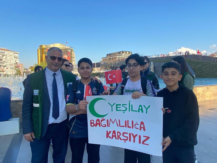 Yeşilay Aydın sahada bağımlılıkla mücadeleyi sürdürüyor