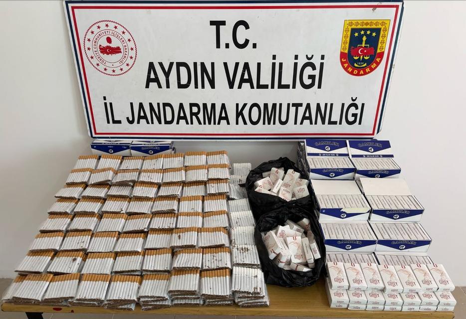Aydın’da 100 bin doldurulmuş makaron ele geçirildi