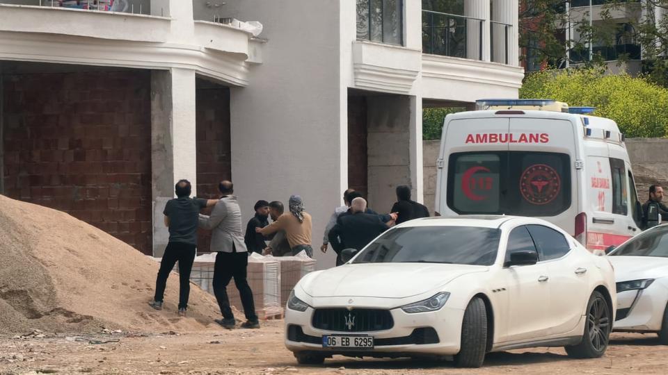 Şantiye savaş alanına döndü