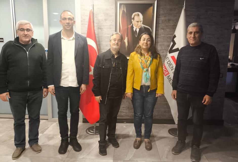 Vatan Partisi’nden Denge Medya’ya ziyaret
