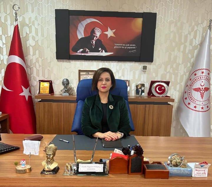 Söke  Fehime  Faik Kocagöz  Devlet Hastanesi  Başhekimi Uzm.Dr.Hasibe Özgeçen Dinçel