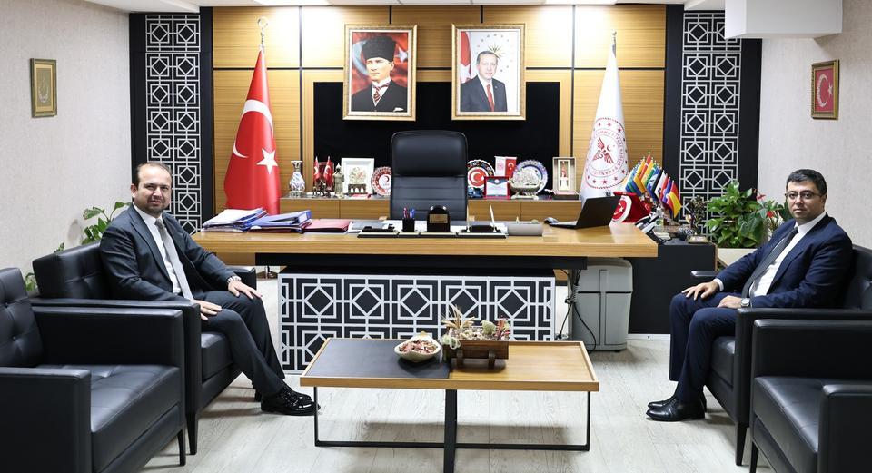 Kaymakam Karataş'tan Şenkul'a ziyaret