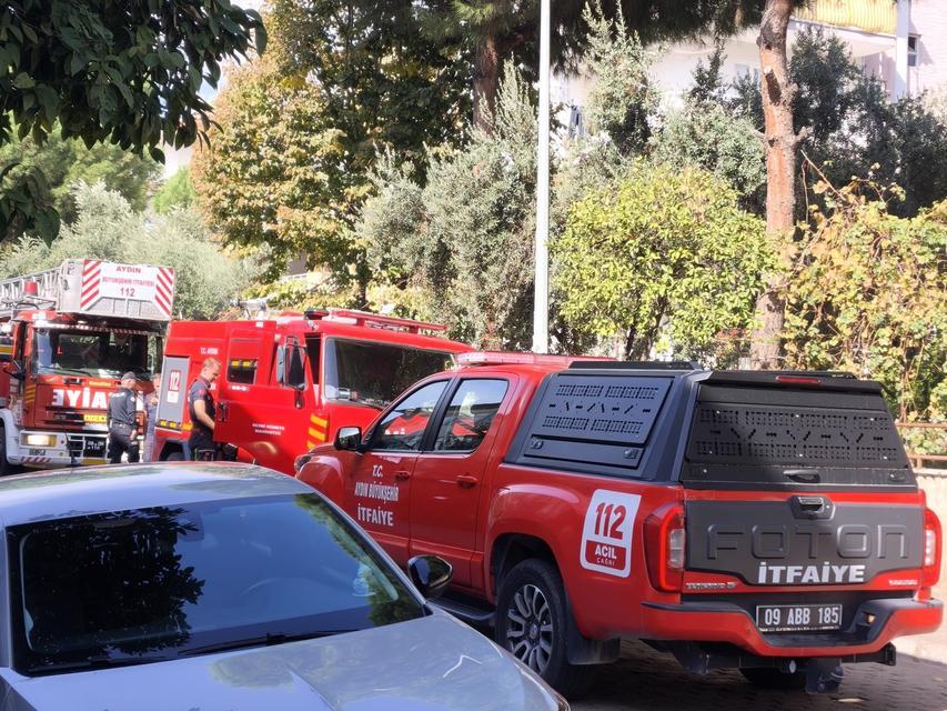 Aydın’da yangın paniği: Mutfaktan yükselen dumanlar korkuttu