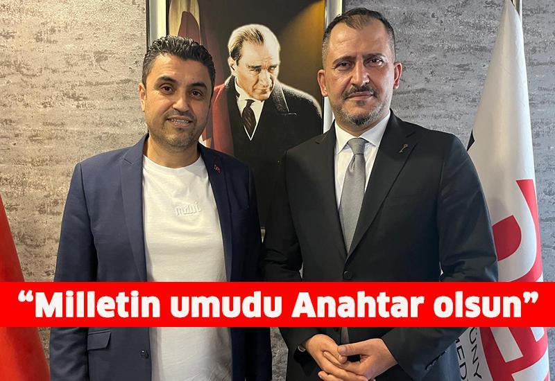 “Milletin umudu Anahtar olsun”