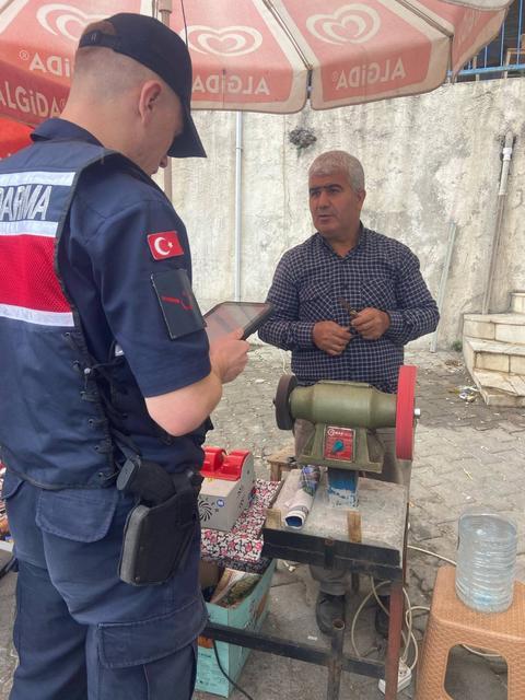 Karpuzlu’da seyyar pazara denetim