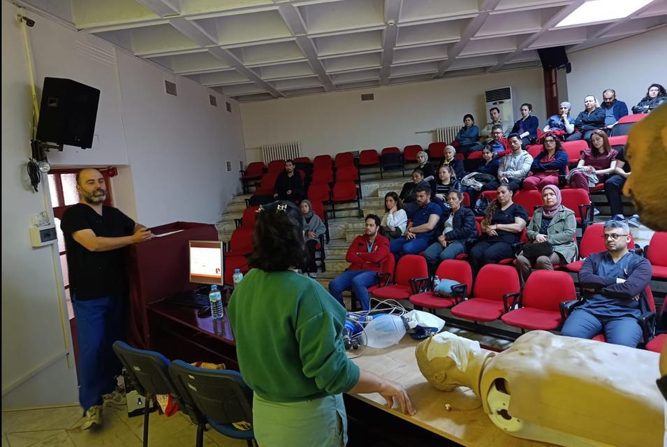 Aydın Devlet Hastanesi’nde hayat kurtaran eğitim seferberliği