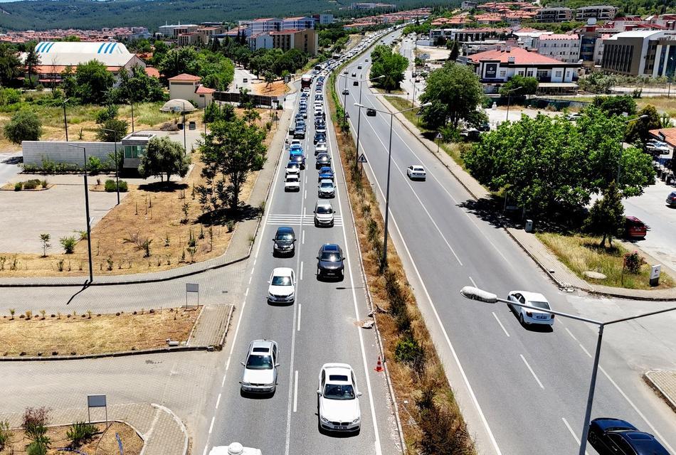 Muğla'da tatilcilerin dönüş yolcuğu başladı