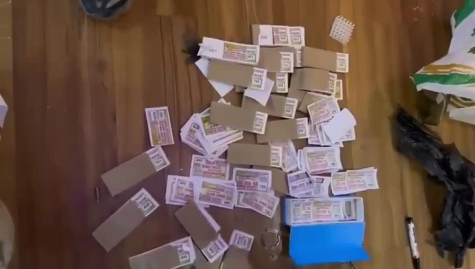 SAHTE PİYANGO BİLETİ BASTIRIP 105 MİLYON TL'LİK HACME ULAŞAN ŞEBEKEYE OPERASYON