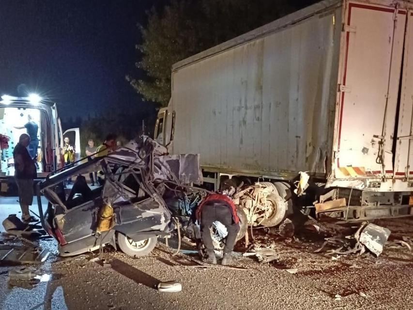 Uşak'ta kaza 1 can aldı