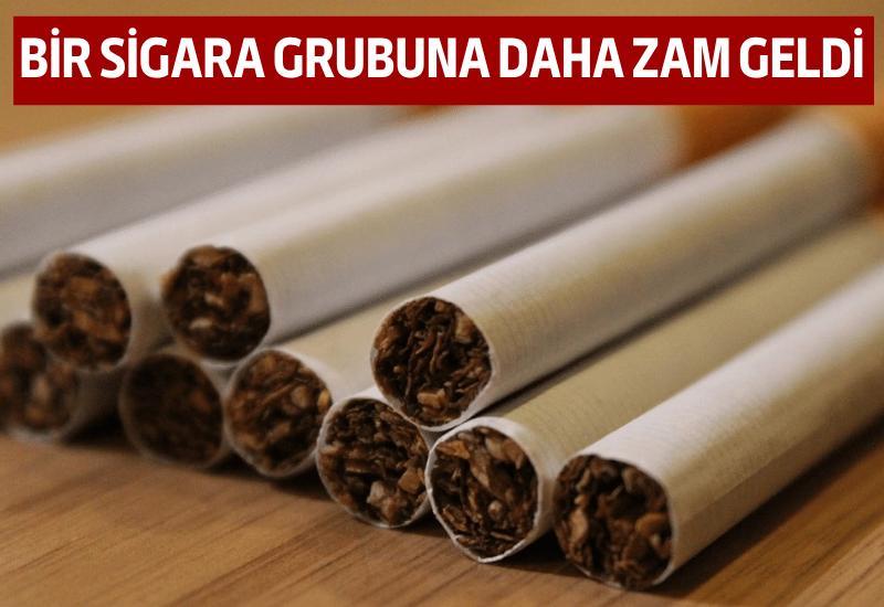Bir sigara grubuna daha zam geldi