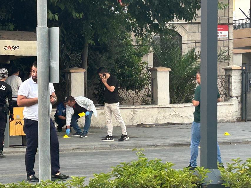 Sokak ortasında silahlı çatışma: 1 polis yaralı