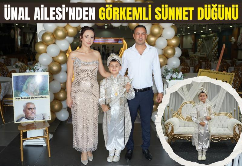 Ünal Ailesi'nden görkemli sünnet düğünü