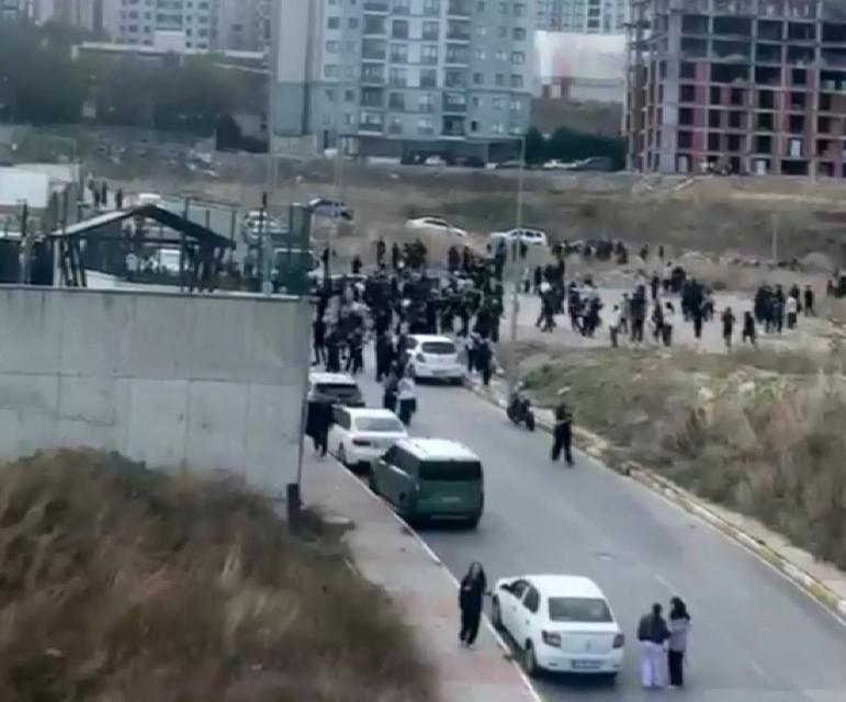 Lisede öğrenciler arasında kavga