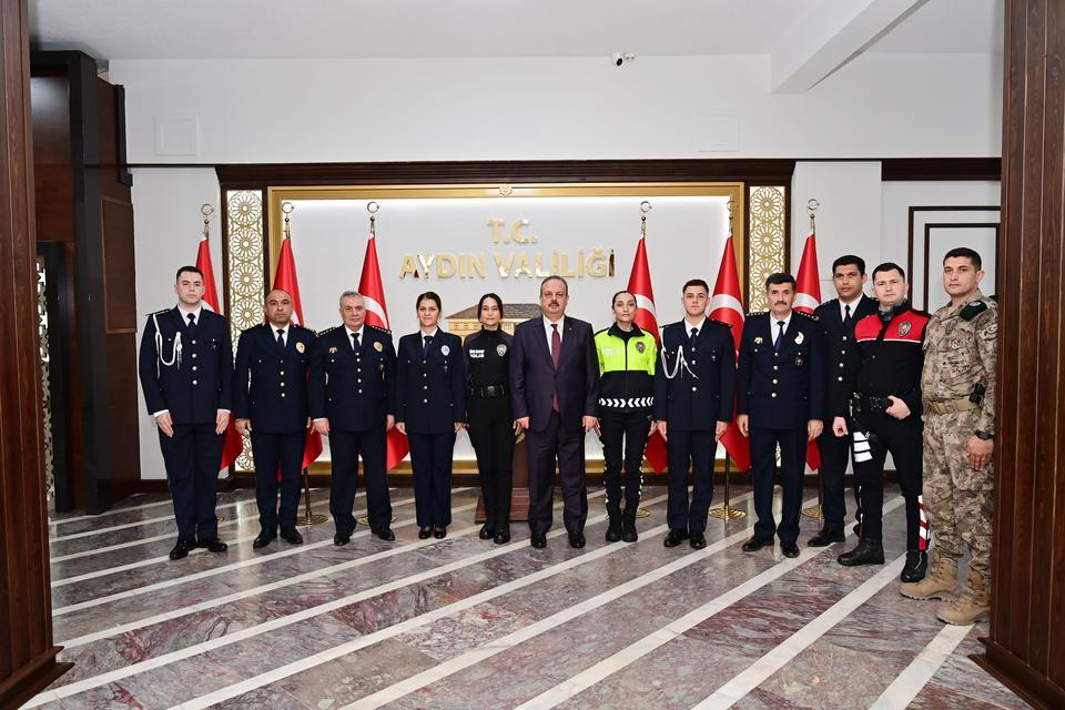 Polis Teşkilatı’ndan Vali Canbolat'a ziyaret