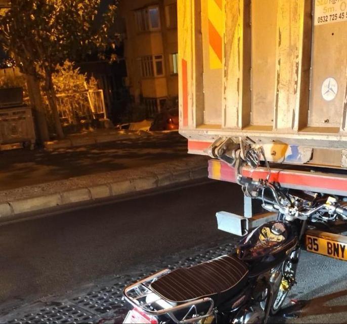 Motosiklet kazası: 1 ölü, 1 yaralı