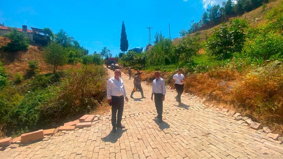 Sultanhisar’da yıllardır beklenen yol tamamlandı