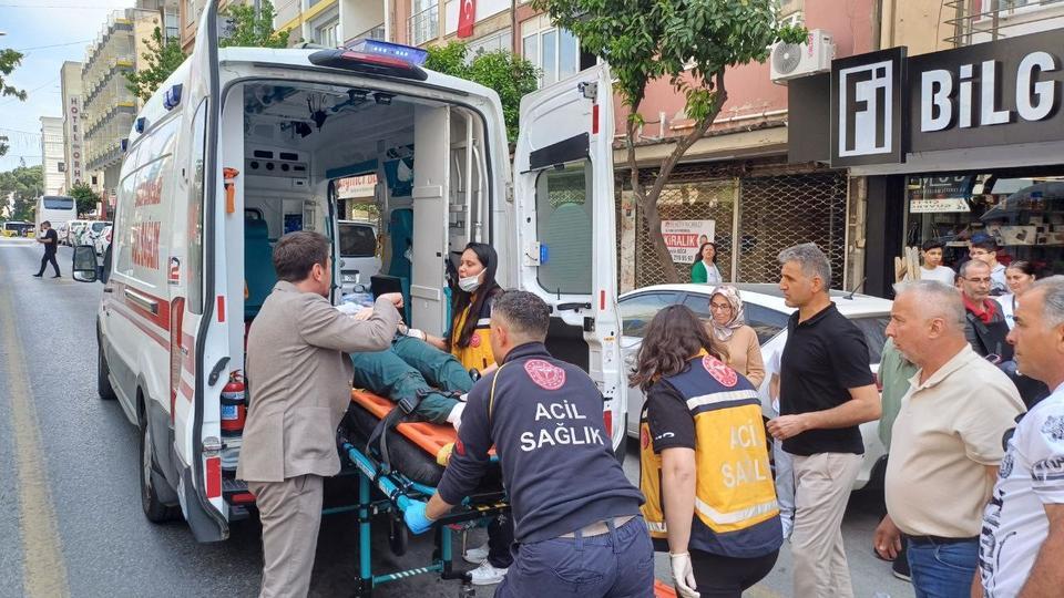 YOL ORTASINDA İNMEYE ÇALIŞTI, KAZAYA SEBEP OLDU: 1 YARALI