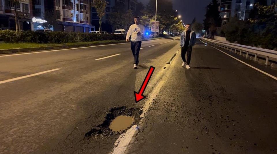 Çukurdan kaçarken başka çukura daldı