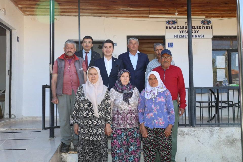 KAYMAKAM GÜNDOĞU YEŞİLKÖY MAHALLE HALKI İLE BİR ARAYA GELDİ