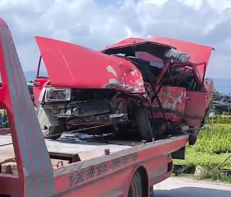 Aydın plakalı araç kazaya karıştı: 2 ölü