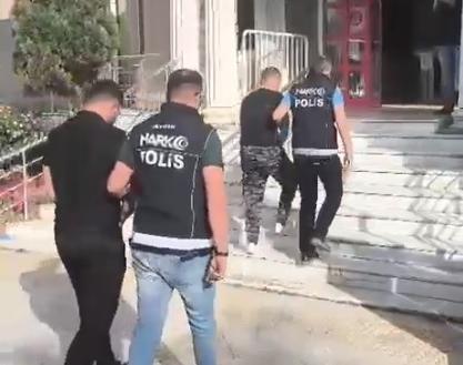 Aydın’da zehir tacirlerine operasyon: Biri tutuklandı