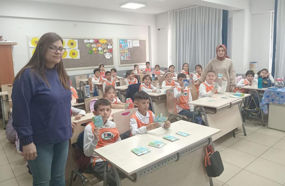 Çineli miniklerden iklim için büyük adım