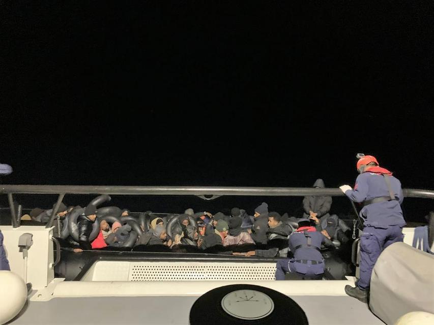 44 düzensiz göçmen yakalandı