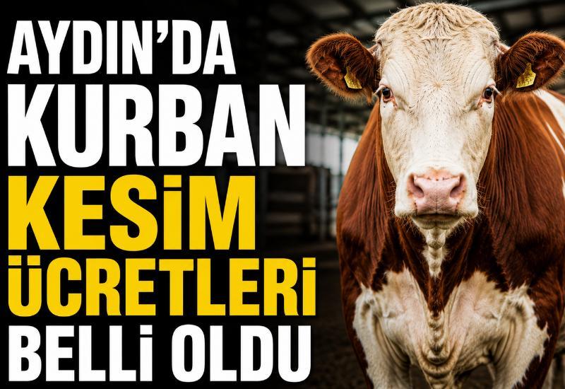 Aydın’da kurban kesim ücretleri belli oldu