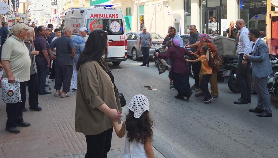 Motosikletin çarptığı 5 yaşındaki çocuk yaralandı