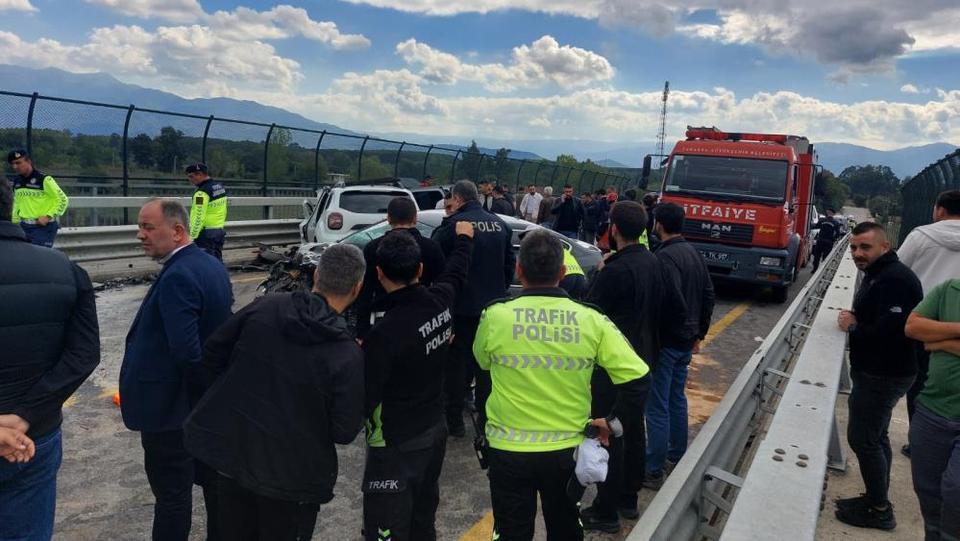 Otoyolda feci kaza: Göreve giden 2 jandarma şehit oldu