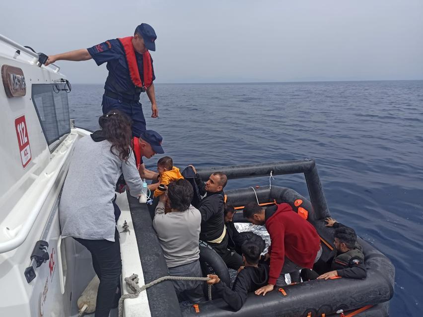 Aydın'da 1 ayda 278 düzensiz göçmen kurtarıldı