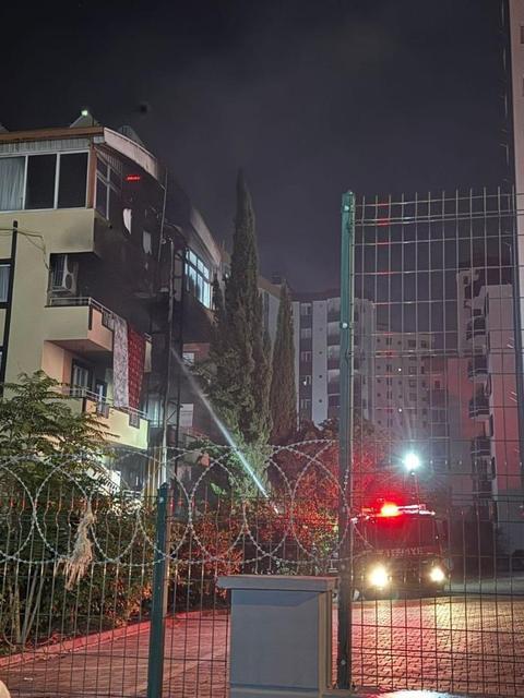 Kız yurdunda yangın paniği