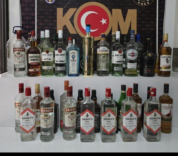 Aydın’da kaçak içki operasyonu