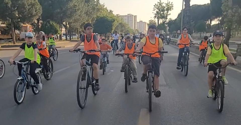 Aydın İsabet Okulları’nın bisiklet turu ve aile şe