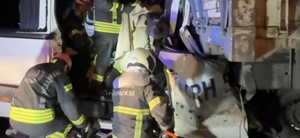 Minibüs kazasından acı haber