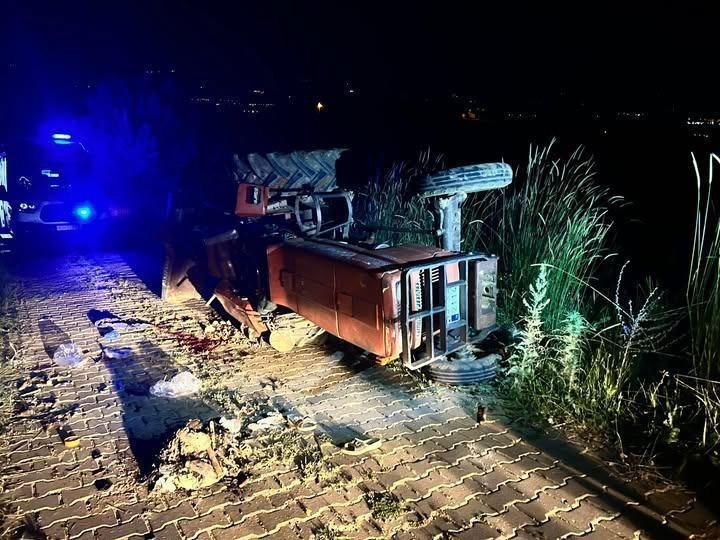 Yine traktör kazası: 1 ölü, 1 yaralı