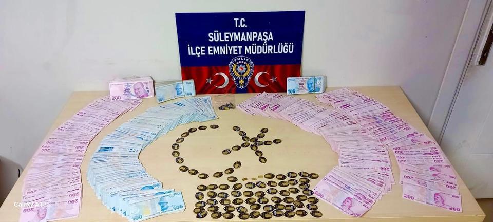 TEKİRDAĞ'DA SAHTE ALTIN OPERASYONU