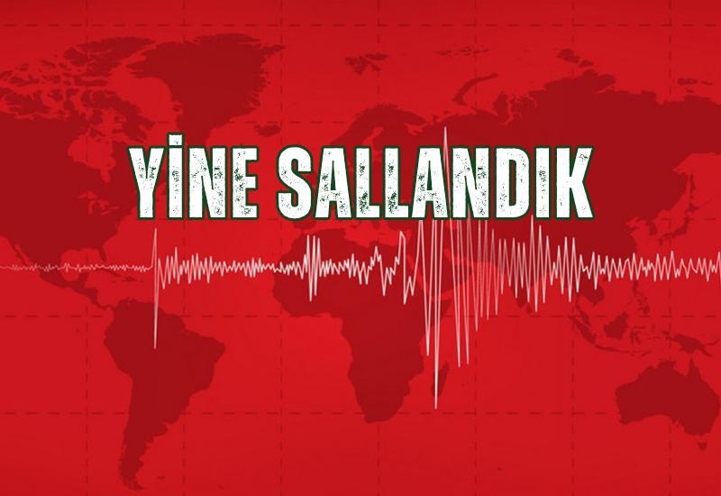 Yine sallandık