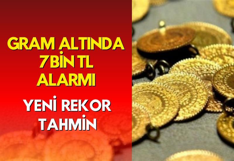 Gram Altında 7 Bin TL Alarmı: Goldman Sachs’tan Yeni Rekor Tahmin