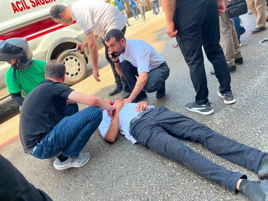 Otomobilin çarptığı yaya ağır yaralandı