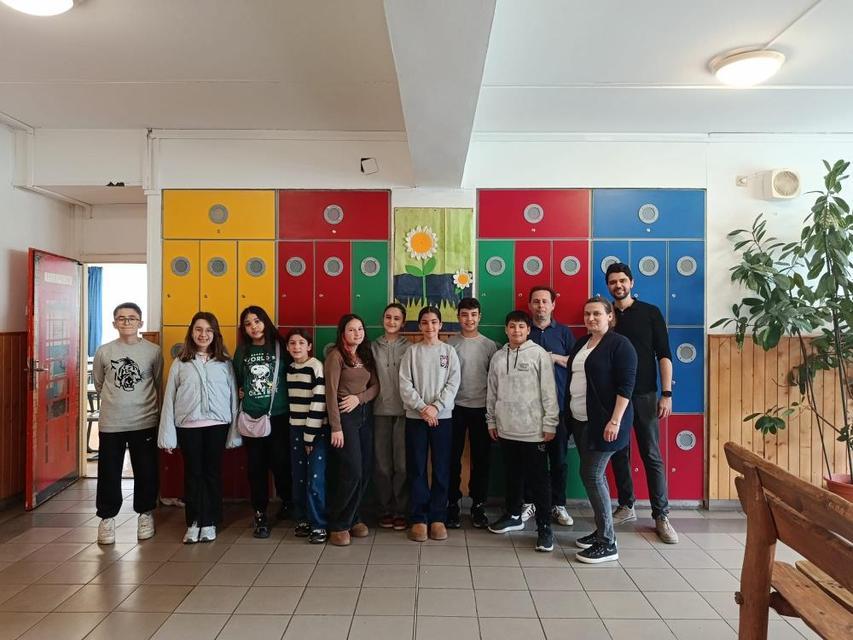 Nazillili öğrenciler projelerini bu kez Budapeşte’de yürüttü