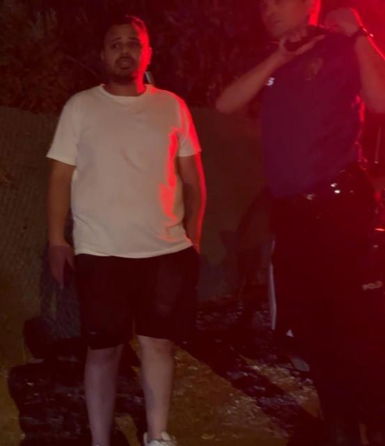 Stüdyo bahçesinde darp edilen kadını polis kurtardı