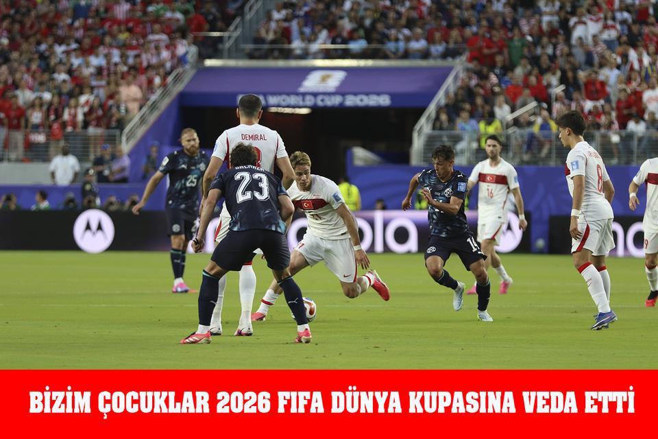 Bizim çocuklar 2026 FIFA Dünya Kupasına veda etti