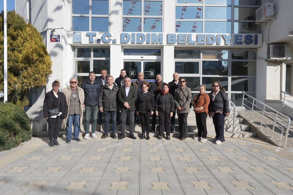 Başkan Gençay'a yönelik saldırı teşebbüsüne karşı destek ziyareti