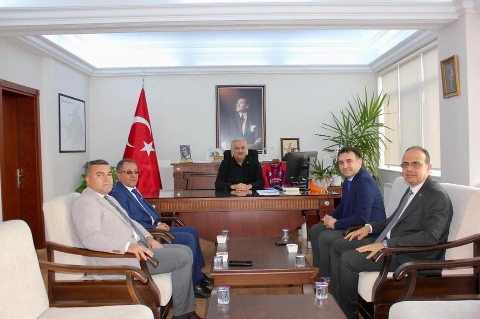 Müdür Yiğit, Söke Kaymakamı Akça ile bir araya geldi