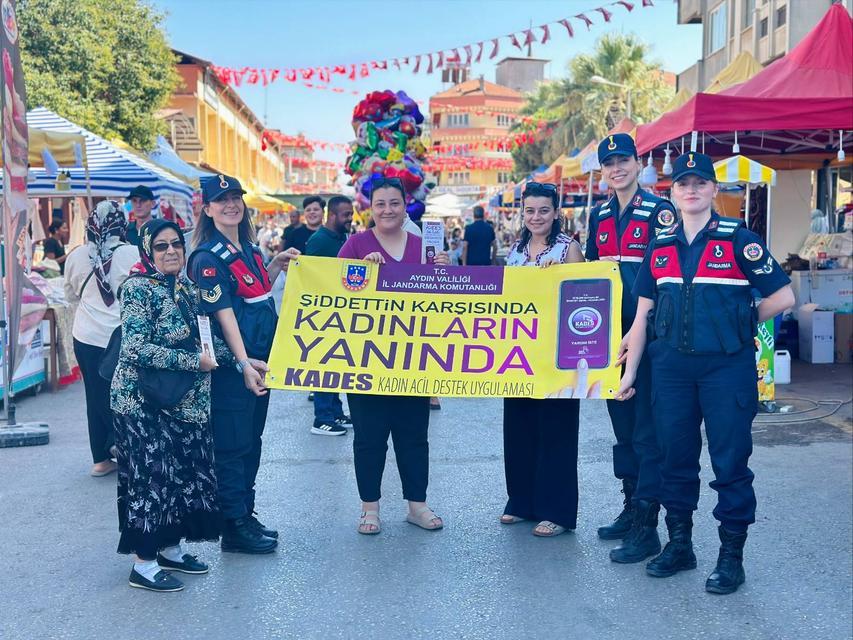 Karacasu Festivali’nde farkındalık çalışması