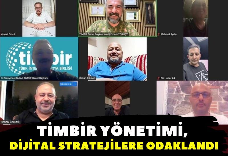 TİMBİR yönetimi, dijital stratejilere odaklandı