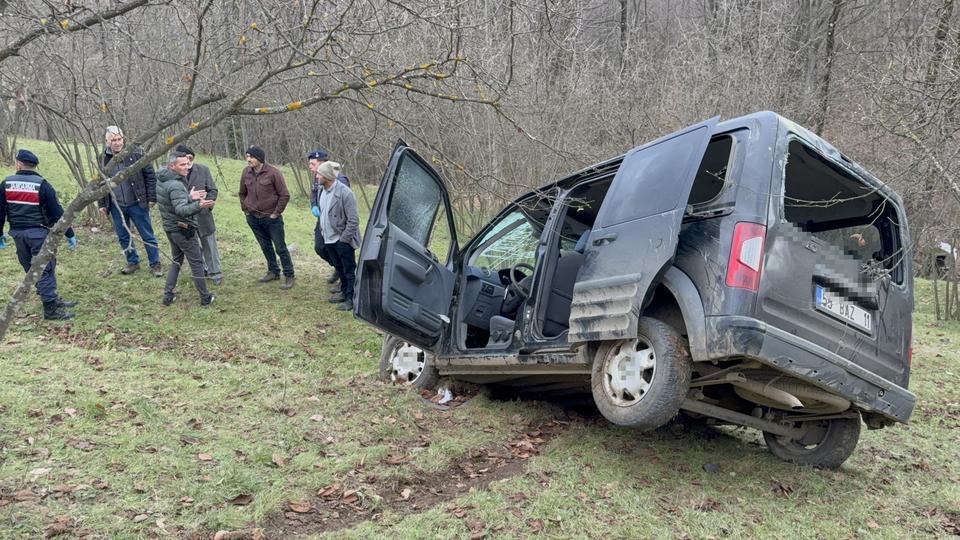 Yoldan çıkan araç uçuruma yuvarlandı: 1 ölü