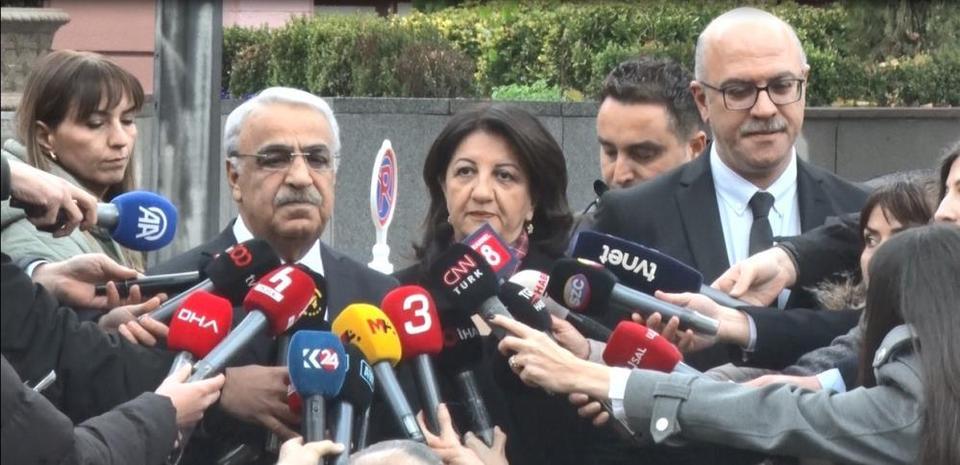 DEM Parti'den, Adalet Bakanı Tunç'a ziyaret